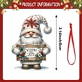 thumbnail image 1 of Adornos navideños, adornos navideños, regalos navideños, colgante de árbol de Navidad, acrílico plano, decoración de coche, colgante, decoraciones interiores y exteriores, 1 of 3