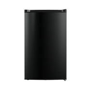 Equator-Midea ADA Compliant Easy Defrost 3 Cubic Feet Upright Mini Freezer in Black.