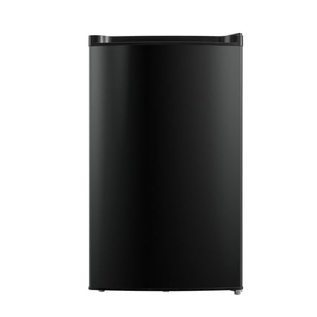 Equator-Midea ADA Compliant Easy Defrost 3 Cubic Feet Upright Mini Freezer in Black.