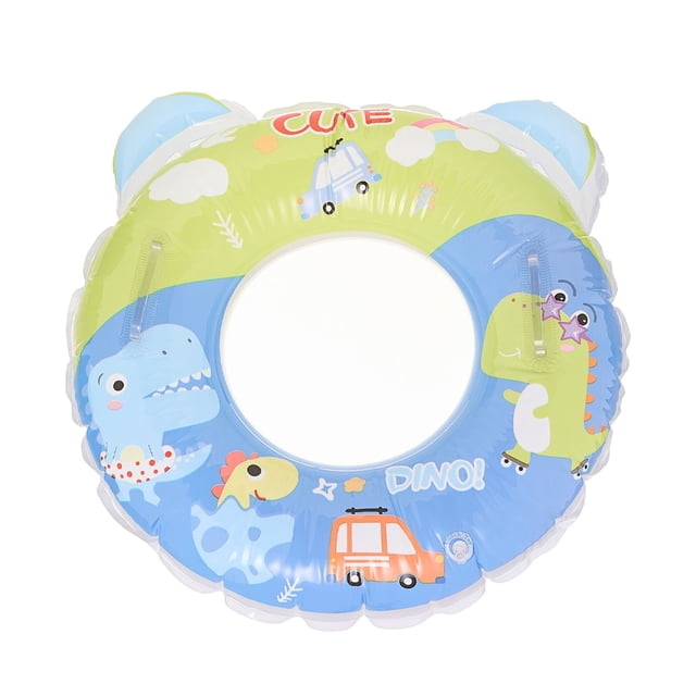 Pool Ring with Handle, Inflatable Pool Ring, Swimming Tubes for Kids