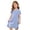 Light Blue, variant on Girls Nightgown Sleep Dress Soft Pajamas For Kids Toddler Baby Family Matching Sleepwear Baby Girls Baptism Dress