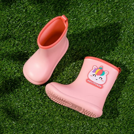 

Baby Rain boots boy female cartoon cute non-slip