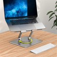 thumbnail image 2 of Foldable 360° Rotatable Notebook Holder Compatible for 7-17In Laptop, 2 of 5