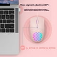 thumbnail image 6 of Dynamic Color Lighting Computer Mouse Honeycomb Shell DPI1600 Adjustment Precise, 6 of 10