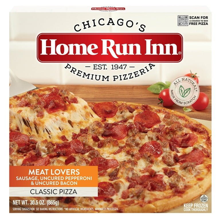 Home Run Inn Classic Crust Meat Lovers Pepperoni Pizza, Tomato