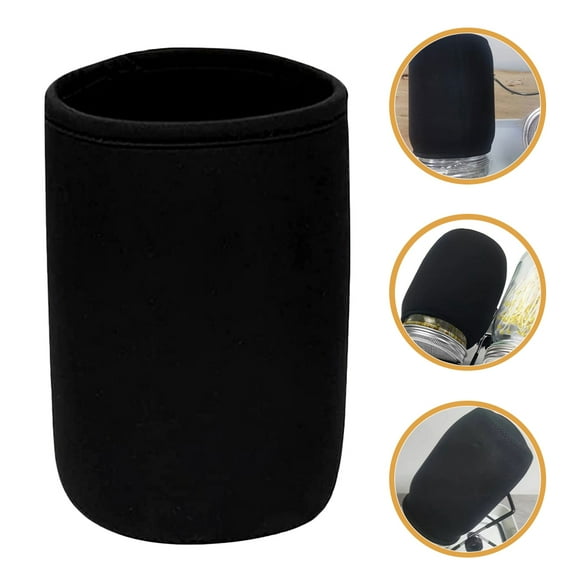 MLINS Jar Wide Mouth Sleeve Regular Mouth Jars Insulators Drinking Glass Coolers Sprouting Jars Blackout Sleeves