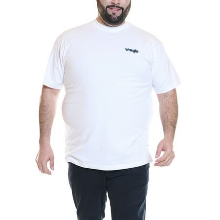 Wrangler Men’s Big and Tall Logo T-Shirt, Sizes 1XL-6XL