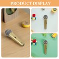 thumbnail image 2 of CIMAXIC Fête 2 Pcs Faux Modèles de Microphones pour Enfants Micro de Simulation Réaliste en Plastique Accessoires pour Performance sur Scène Fête Cosplay et Déco de Studio de Musique Microphones Jouets Légers, 2 of 5