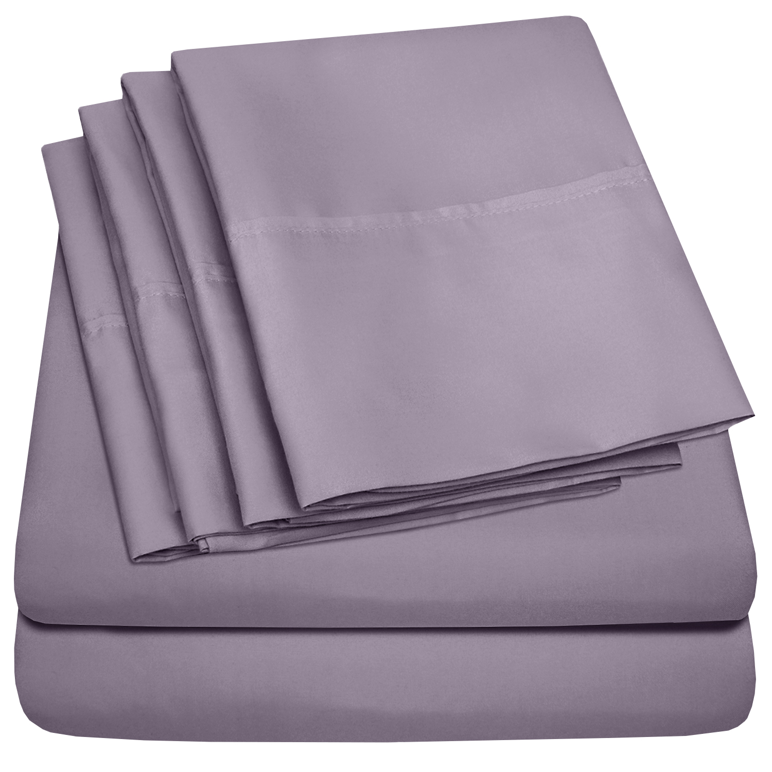 Luxury 6 Piece Bed Sheet Set Deep Pocket Egyptian Soft 1500 Thread