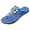 Blue, variant on Slippers for Women,Slippers Daily Leisure And Outdoor Use Toe Post Design Beach Outfits Comfortable Flat Sandals Ideal Summer Footwear,Womens Slippers,Green,9