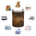 thumbnail image 6 of ZICANCN Nature Psychedelic Fantasy Laundry Basket Organizer - Dirty Clothes Hamper for Bathroom Kids Girls Boys Laundry Hamper Medium, 6 of 8