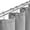 4.Gray, variant on Inosoo Thick Waffle Weave Shower Curtain, 256 GSM Luxury Hotel Fabric Shower Curtains for Bathroom, 72"x 72"Heavy Duty Cloth Bath Curtain, White