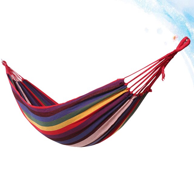 OULII Hamac de Camping en Toile Balançoire d'Extérieur Chaise Suspendue pour Camping Chasse Randonnée 200x80 cm