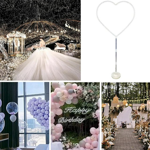 Floating On The Ground Column Bracket Road Leading Heart-shaped Sky Circle