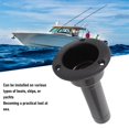 thumbnail image 4 of Boat Fishing Rod Cup Holder Adjustable 2 in 1 Marine Rod Cup Holder for Yacht Ship, 4 of 7