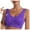 Purple, variant on TTUHYWXI Seamless Comfort Bras for Women | Wireless Push Up Sports Bra | Soft, Breathable, Supportive Fit (Light Blue,90/40B-95/42B)