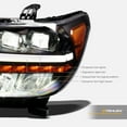 thumbnail image 5 of Stehlen 642167819196 Full LED Sequential Quad Projector Headlights ( Black ) For 2007-2013 Toyota Tundra Models / 2008-2017 Sequoia, 5 of 8