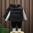 thumbnail image 4 of Godderr Kids Toddler Winter Warm Vest Coats for Boys Girls 2-10Y Baby Lightweight down Warm Waistcoat Winter Sleeveless Puffer Jacket for Kid, 4 of 8