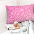 thumbnail image 4 of Balery Breast Cancer Pink Ribbons Awareness Funda de Cojín Estampada, Regalos para Mujeres, Regalos de Amor para Ella, Regalos para Novia o Esposa, Funda de Almohada-20"x30", 4 of 6