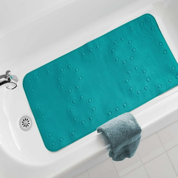 Mainstays 17 In. x 36 In. Soft Foam Bath Mat, Teal
