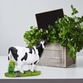 thumbnail image 6 of vlrwzc Mini Animal Resin Figurines 3D lifelike Cow Garden Decor Statues Art Miniature Cow Sculptures for Lawn,Pots,Home Ornament, 6 of 7