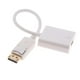 thumbnail image 5 of Cable adaptador conversor DP macho a hembra HD 1080P Blanco, 5 of 8