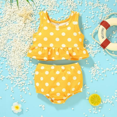 

CHGBMOK Clearance Toddler Grils Baby Summer Sweet And Cute Fashion Beach Seaside Swimming Suit