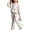 33#Multicolor, variant on Two Piece Fall Sweatsuit For Girls Stretch Crew Neck Sweatshirt Muted Rainbow Star Ombre Print Casual High‑Rise Flare Pants Matching Girls Outfit Sets