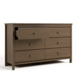 thumbnail image 5 of Storkcraft Alpine 6 Drawer Nursery Double Dresser, Hazelnut, 5 of 14