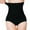 Black, variant on Women's Waist Cincher Hot Sweat Body Shaper Weight Loss Firm Control Waist Cincher Body Shaper Slimming Shapewear