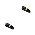 thumbnail image 2 of Riwesomey Soportes para gafas Gafas de sol multifuncionales Clip Rotación de 360 ​​​​grados Espejo Pulido Colgador Almacenamiento Type1 NO1, 2 of 6