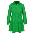 thumbnail image 4 of Sngxgn Women's Spaghetti Straps Dresses Split Hem Ruched Bodycon Dress(Green,L), 4 of 4