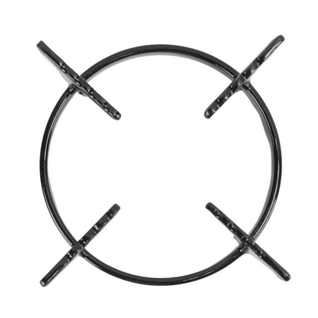 Wok en Fonte, Plateforme Sécurisée en Acier Inoxydable Prévention de la Rouille pour Cuisinière à Gaz de Cuisine