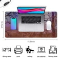 thumbnail image 5 of Pink Tree Scenery&nbsp;pad Mousewaterproof,rubber+multispandexwashable Gaming Mouse PadDesk Pad for Office Home Game 31.5x15.7inches, 5 of 7