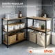 thumbnail image 3 of Set de 2  Estantes Metálicos Organizador Anaquel Mueble 5 Niveles, 3 of 7
