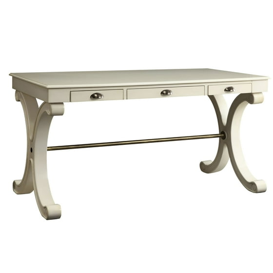 Powell Willowbrook White 3 Drawer Writing Desk Powell Willowbrook White 3 Drawer Writing Desk