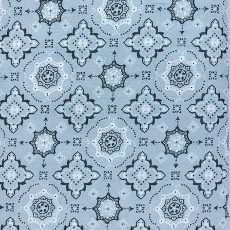 Waverly Inspirations 1 Yard Cut 100% Cotton Prints Fabric Howdy Silver 44" Wide for Quilting & Sewing