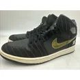 thumbnail image 1 of Ni - ke Ni - ke Air Jordan 1 Shoes Mens Sz 11 Retro Barons Away Black Silver 325514-012, 1 of 5