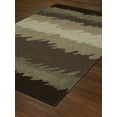 thumbnail image 3 of Addison Zenith Modern Stripe Brown Area Rug, 3 of 4