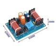 thumbnail image 4 of 2pcs 150w 3 Way Audio Speaker Crossover Midrange Bass Bookshelf Car Speakers Filter Frequency Divid, 4 of 5