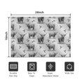 thumbnail image 5 of Gray Highland Cow Hummingbird Pattern Door Rugs,Washable Non Slip Door Mats Indoor,Decorative Door Mats,Entry Mat Indoor for Entrance,Bedroom,Kitchen,Bathroom,16"x24", 5 of 6
