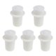 thumbnail image 2 of Tapa de Tapa de Cono de Tapón de Botella de de Silicona Tapa de Tapa Sellada - Blanco, 21-25 mm Soledad Tapón del tapón del frasco, 2 of 10