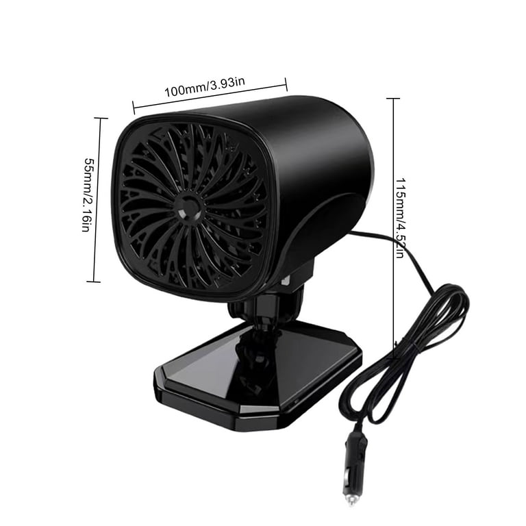 12V 150W Portable Electric Car Heater Heating Fan Defogger