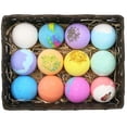 thumbnail image 1 of Jinsinto Bath Bombs Gift Set 12 Pcs Shea & Coco Butter Dry Skin Moisturize, Perfect For Bubble Spa Bath, 1 of 5
