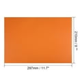 thumbnail image 2 of 5 Pcs Dry Erase  Magnetic Strip 11.7" x 8" Magnetical Sheet Labels Stickers Writable Orange, 2 of 5