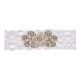 thumbnail image 2 of Vestido de novia Liga Diamante Recuerdo Lanzamiento Apliques de flores Encaje Ropa interior Cinturón Pierna Muslo Anillo, 2 of 7