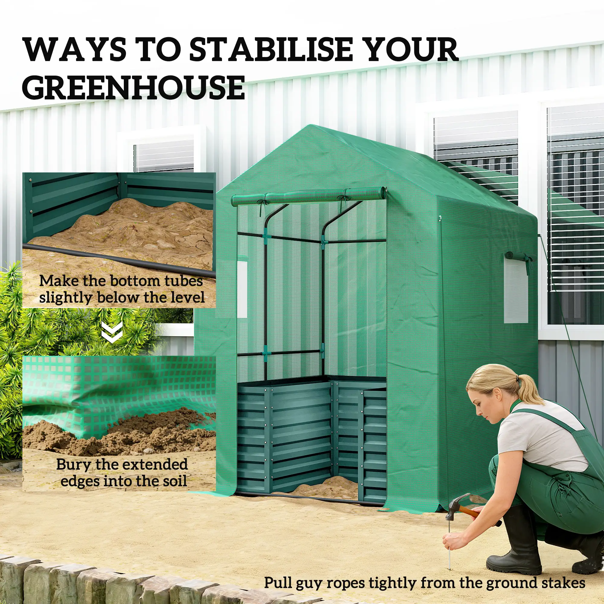 Greenhouse Walk-in Grow House