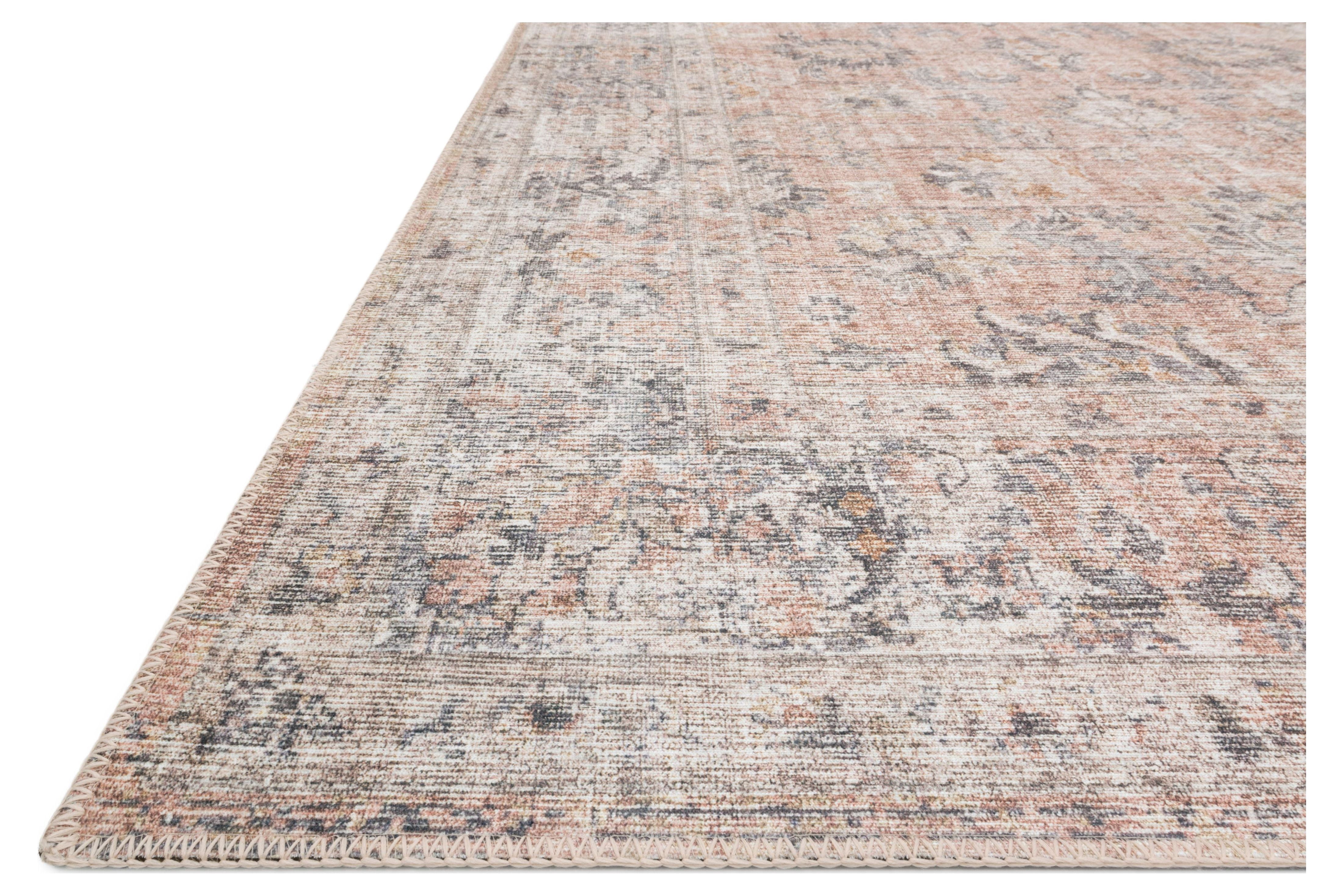 Loloi Skye Oriental Blush / Grey Area Rug