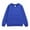 Blue, variant on Boys Sweatshirts Long Sleeve Girls Grey Sweatshirt Crewneck Loose Fit Pullover Tops Fall Clothes Size 5-6 Years Boys Clothes