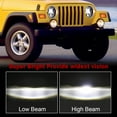 thumbnail image 3 of KOLEMO 2PCS 7 Inch Round LED Headlight Hi/Lo Beam DRL For Jeep Wrangler JK TJ 1997-2018, 3 of 7